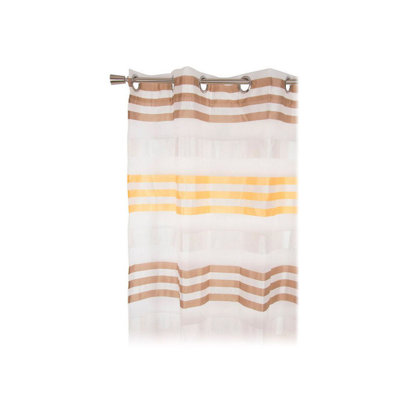 

Cortina DKD Home Decor A rayas Amarillo Poliéster (140 x 275 cm)