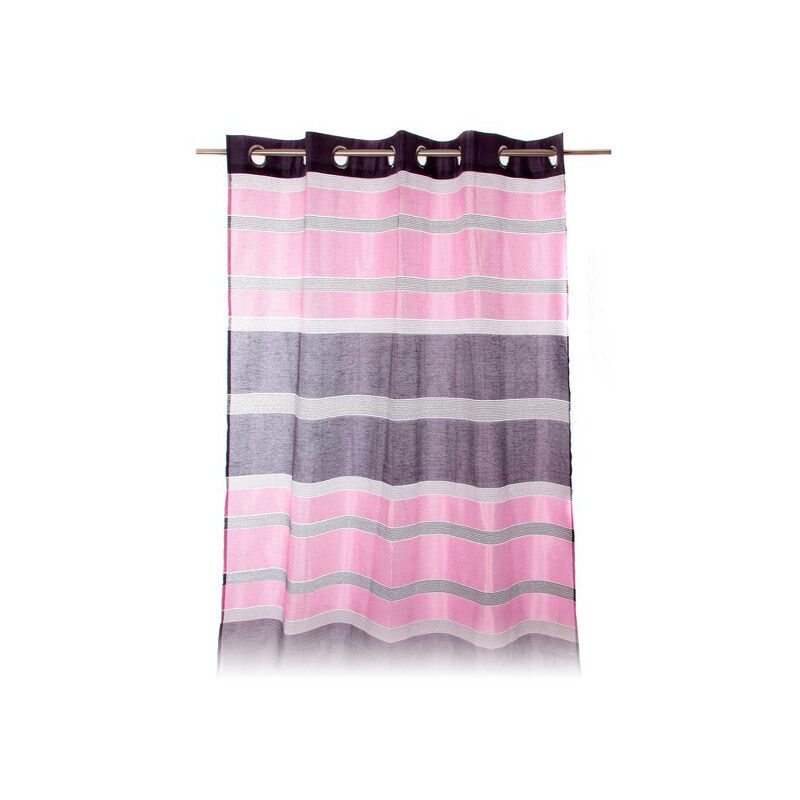 

Cortina DKD Home Decor A rayas Lila Poliéster (140 x 270 cm)