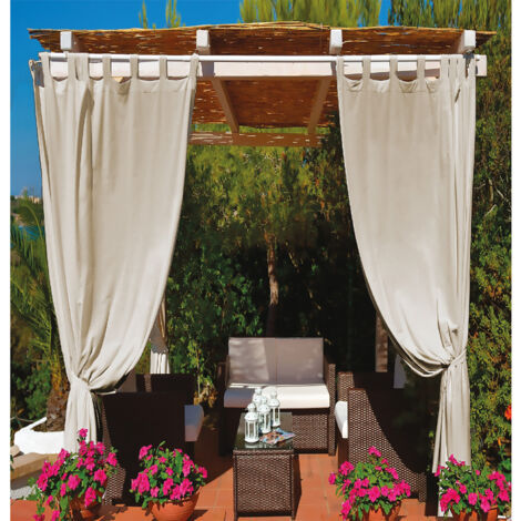 Cortina Gazebo Con Trabillas