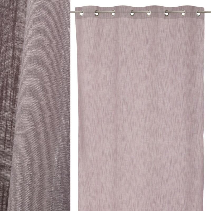 

Cortina gris clásica de microfibra de 140x260 cm