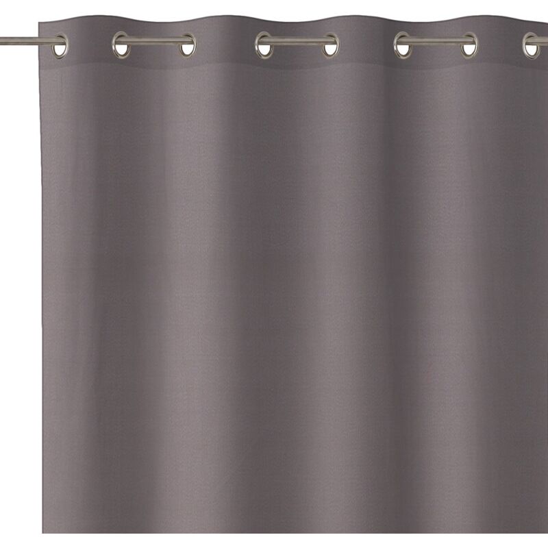 

Lolahome - Cortina gris moderna de algodón y poliéster de 140x260 cm