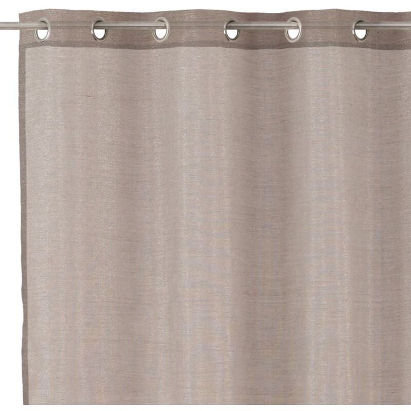 

Lolahome - Cortina gris moderna de microfibra de 140x260
