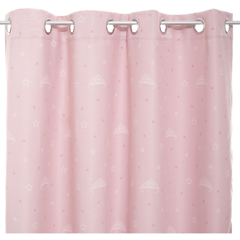 

ATMOSPHERA Cortina infantil rosa fluorescente 140 x 250cm