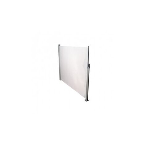 Cortina lateral en tejido gris 300x140 cm