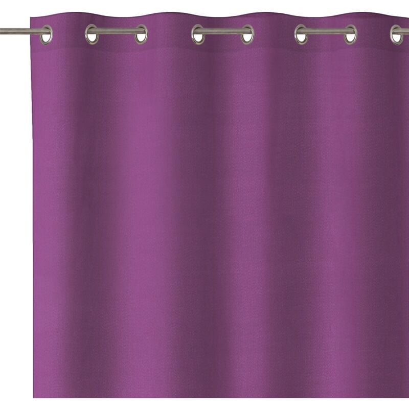 

Lolahome - Cortina lila moderna de algodón y poliéster de 140x260 cm