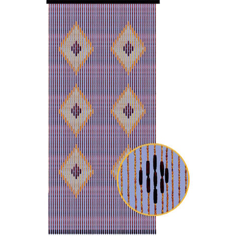 ▷🥇 distribuidor cortina puerta 42 tiras bambu 90x200 cm