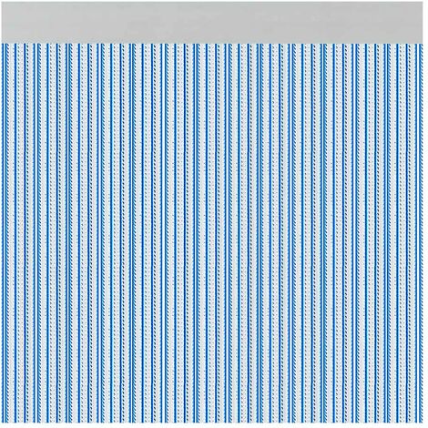 CORTINA PARA PUERTA BRESCIA COLOR AZUL 90x210cm M63169 ACUDAM