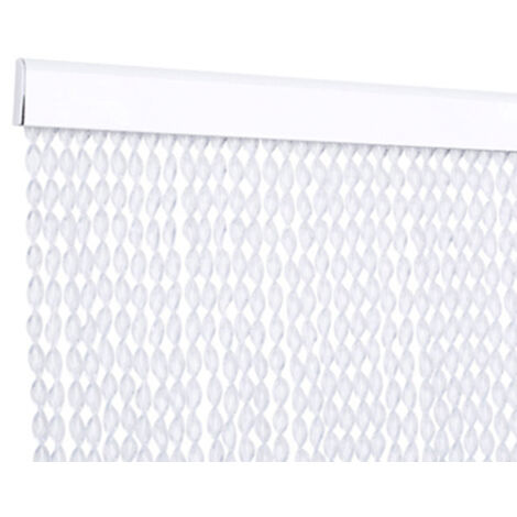 cortina puerta cordon espiral tambre 90 x 210 cristal 20201d