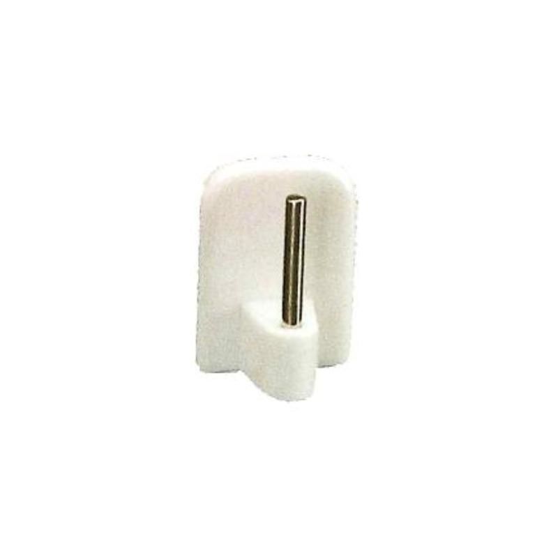 

cortina soporte adhesivo para visillero 7000 pvc blanco - Mibricotienda