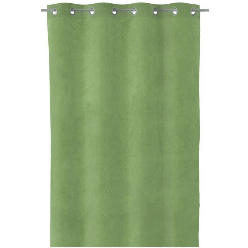 

Cortina verde moderna de microfibra de 140x260 cm