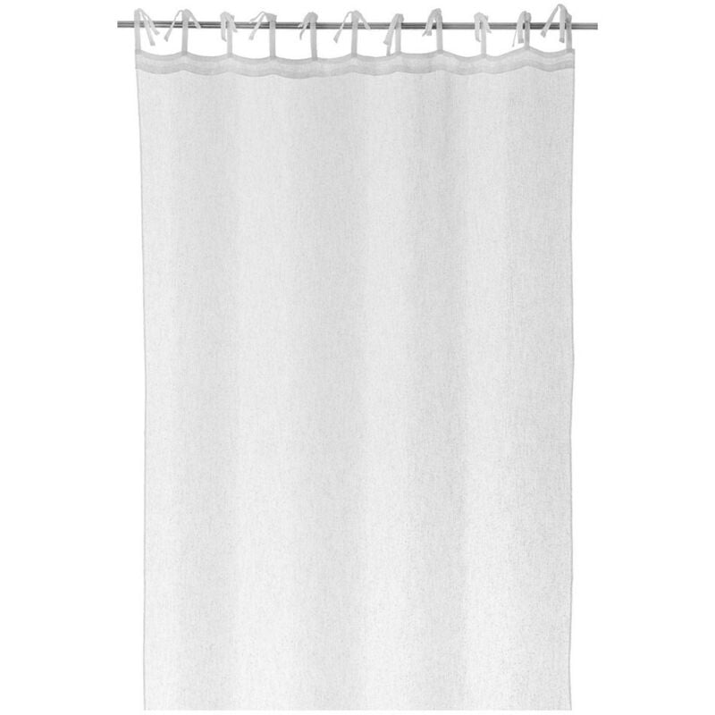 

Cortina visillo blanca de microfibra de 260x140 cm