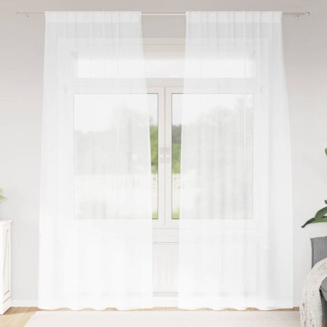 Cortinas con cortinas 2 pcs  140x175cm Poliéster