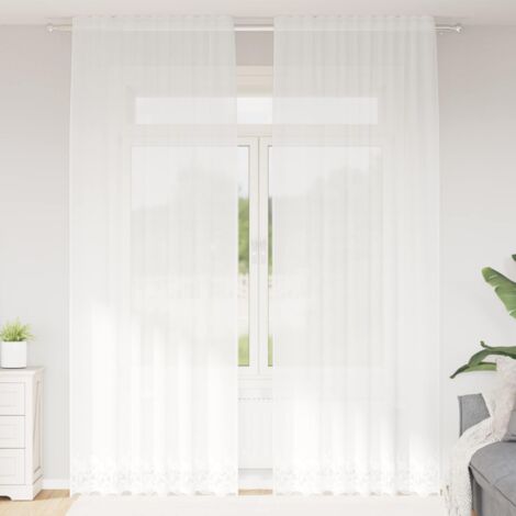Cortinas con cortinas  500x100cm Poliéster
