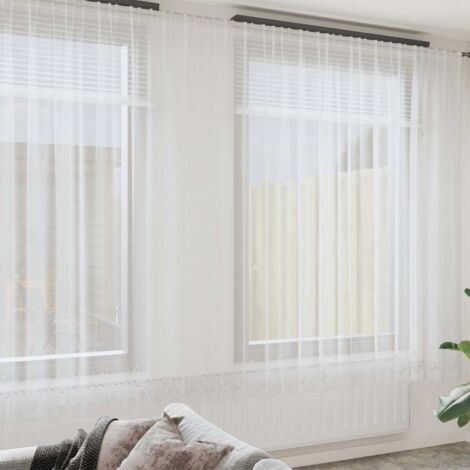 Cortinas con cortinas  500x100cm Poliéster