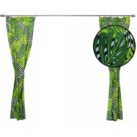 Cortinas, cortinas modernas, MONSTERA ZYG ZAK Jungle