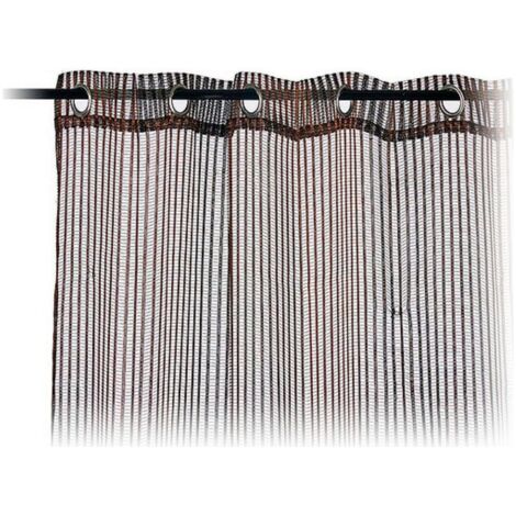 Cortinas Marrón 1 x 260 x 140 cm