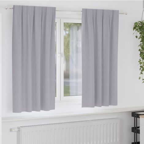 Cortinas opacas con cortinas Rosa Brillante Poliéster