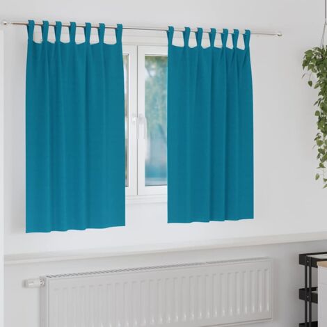 Cortinas opacas con cortinas Tuquesa Poliéster
