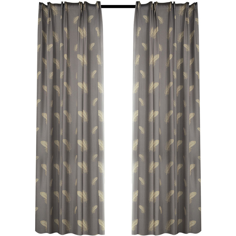 

Cortinas opacas, cortina estampada con aislamiento termico,39 "* 51