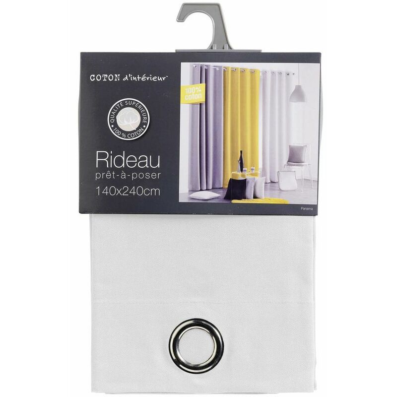 

Cortinas Panama Blanco (140 X 240 cm) (Reacondicionado B)
