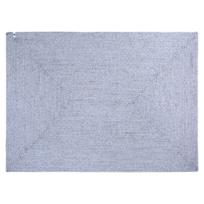 Altobuy - corvia - Tapis 120x170cm pet Recyclé Toucher Laine Gris Cendré