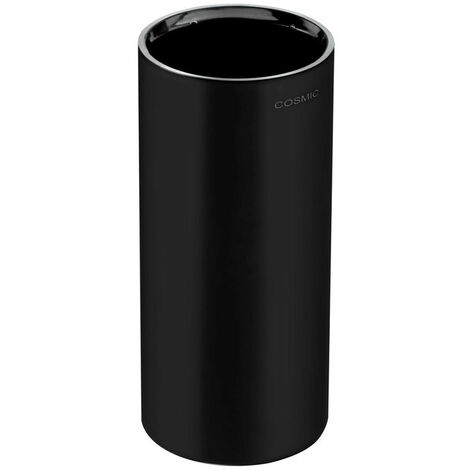 COSMIC 2263651 LOGIC Portacepillos Encimera Negro Mate - ref: WJC226A0051036