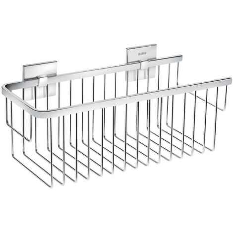 COSMIC 2640142 DUO Jabonera De Ducha Cromo (30X13X13 cm) Square - ref: WJB264A0042001