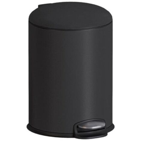 COSMIC 2923602 ESSENTIALS Papelera 3L Negro (Jh8853-Bl 3L) Java - ref: WJC292A0002036