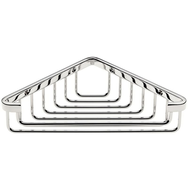 Architect panier porte-savon de douche étagere de douche chromé murale (40 cm) - Cosmic