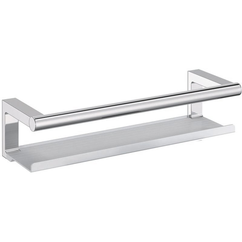 Architect s+ panier porte-savon de douche étagere de douche chromé murale (36 cm) - Cosmic