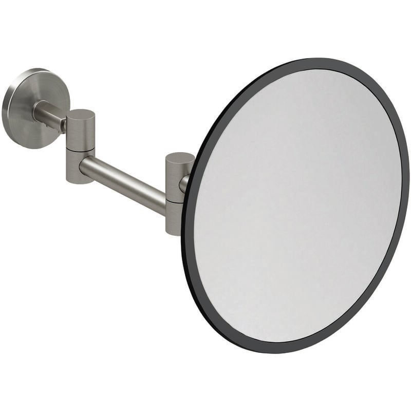 Architect Sp miroir grossissant miroir maquillage acier inoxydable mat murale (X5) - Cosmic