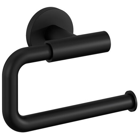 COSMIC Architect Sp porte-papier toilette porte roleau dérouleur de papier toilette noir doux (noir mat) murale seulement vissé