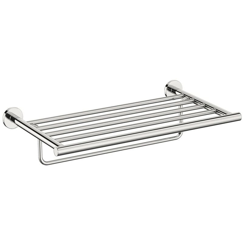 Cosmic - Architect Sp porte-serviette de salle de bain barre de serviette chrome murale seulement vissé (20CM)