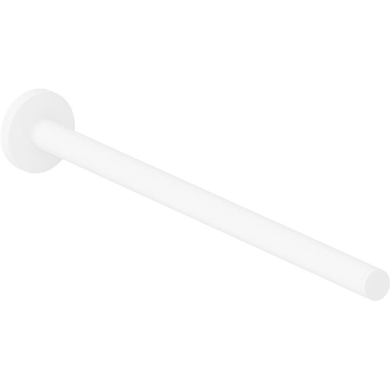 Cosmic - Architect Sp porte-serviette de salle de bain barre de serviette blanc mat murale seulement vissé (50CM)
