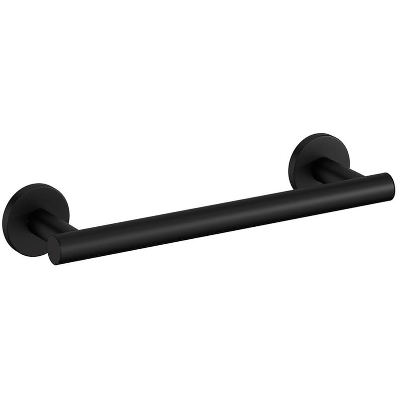Cosmic - Architect Sp porte-serviette de salle de bain barre de serviette noir doux (noir mat) murale seulement vissé (20CM)