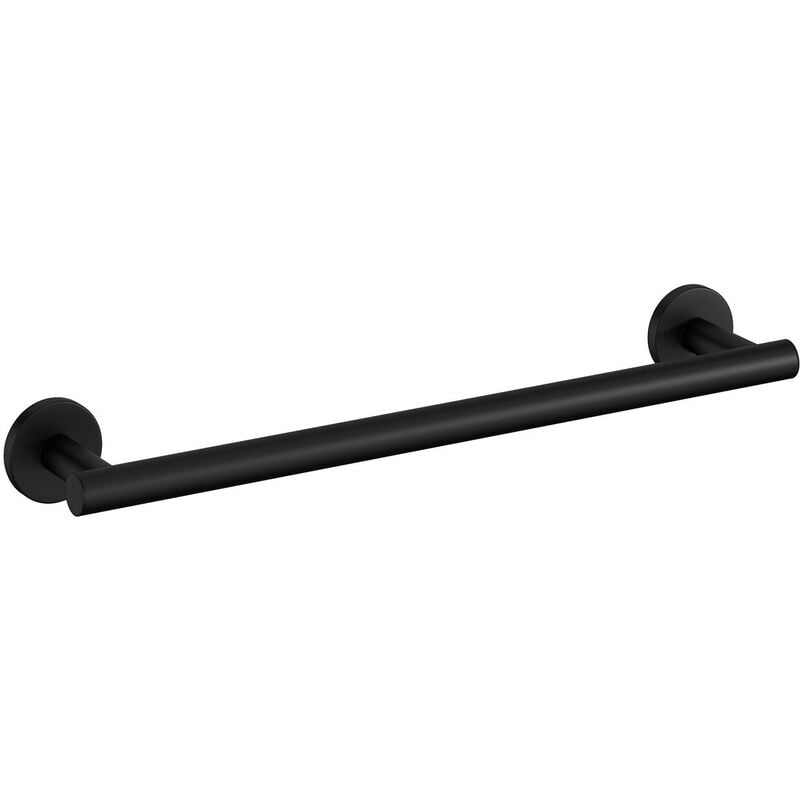 Cosmic - Architect Sp porte-serviette de salle de bain barre de serviette noir doux (noir mat) murale seulement vissé (50CM)