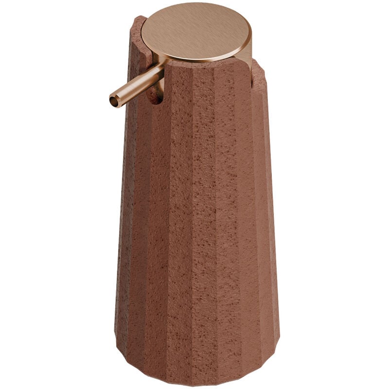 Avenir porte-savon liquide distributeur de savon tuile de toiture natur à poser sur plan (200ML) - Cosmic