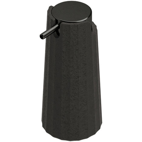 COSMIC Avenir porte-savon liquide distributeur de savon noir natur à poser sur plan (200ML)