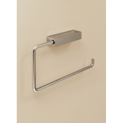 COSMIC Bathlifea Anneau porte-serviette de salle de bain barre de serviette chrome murale seulement vissé