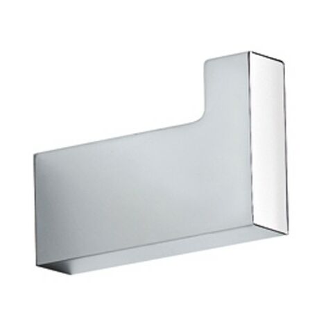 COSMIC Bathlifea patère de salle de bain crochet de salle de bain chrome murale seulement vissé (2 CM)