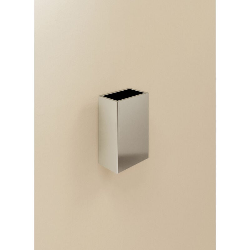 Bathlifea porte-brosse à dents gobelet de salle de bain chrome type d'installation murale type de fixation seulement vissé - Cosmic