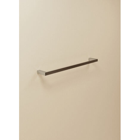 COSMIC Bathlifea porte-serviette de salle de bain barre de serviette chrome murale seulement vissé (20CM)
