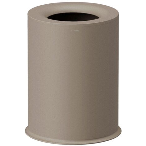 COSMIC Bathroom Bin, 5L, Easy Bag Fixing, Sand Stainless steel Geyser Collection