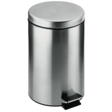 COSMIC Bathroom or Kitchen Bin 3L Silver Anti-corrosion Architect S+ Collection