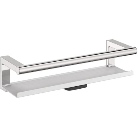 COSMIC Bathroom Shelf, Organizer, Glass Wiper, Chrome , Architect S+ Collection