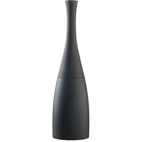 Cosmic – Brosse WC porte-balayette sur pied – Plastique résistant à l'humidité – Design minimaliste ovale – Dimensions 38,5 x 9 x 11 cm