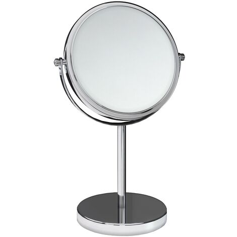COSMIC Essentials miroir grossissant miroir maquillage chrome à poser sur plan (X5)