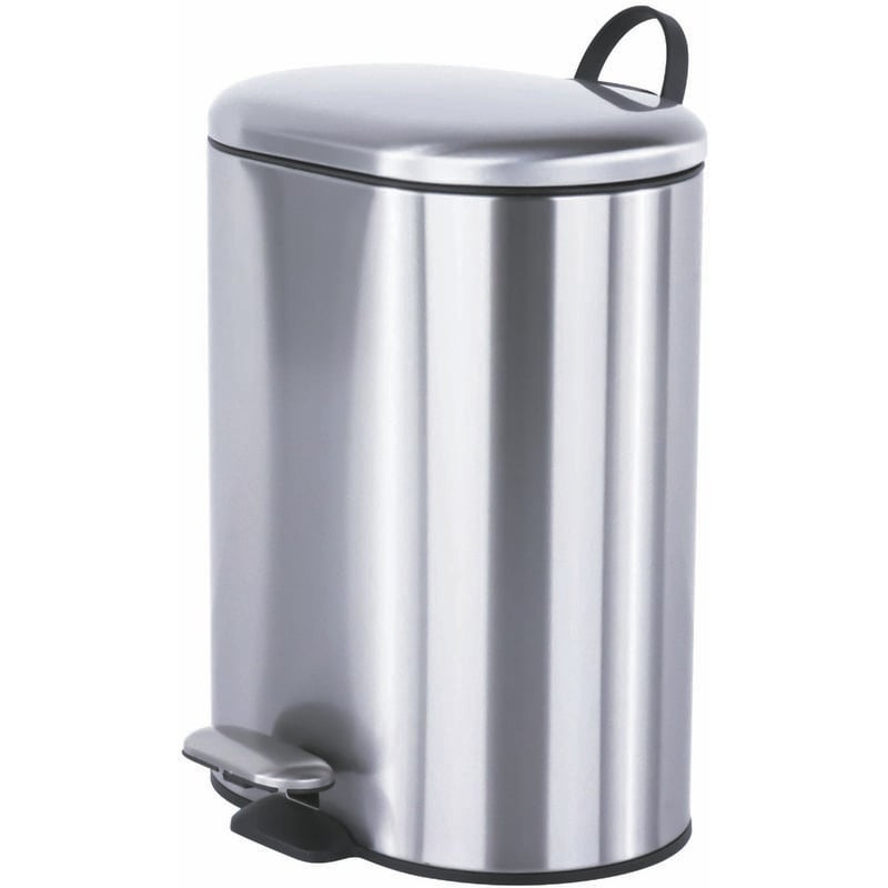 Essentials poubelle de salle de bain acier inoxydable autoportant (6L) - Cosmic