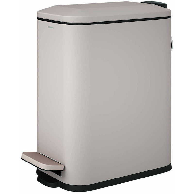 Essentials poubelle de salle de bain sand autoportant (5L) - Cosmic