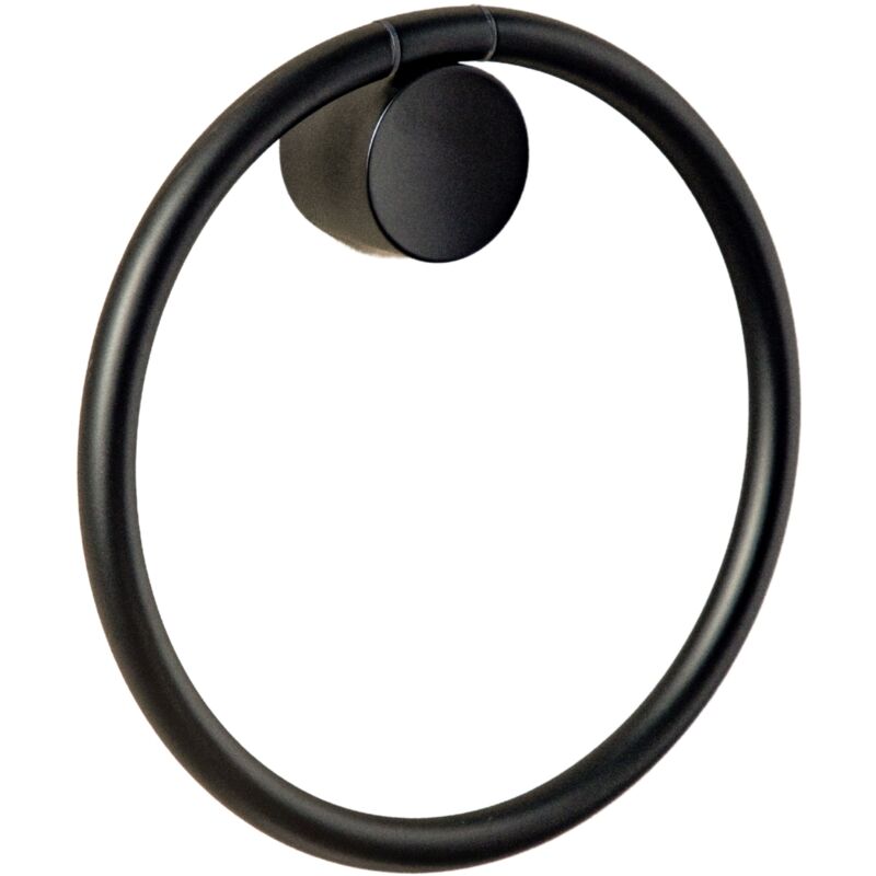 Cosmic - porte-serviette geyser noir mat